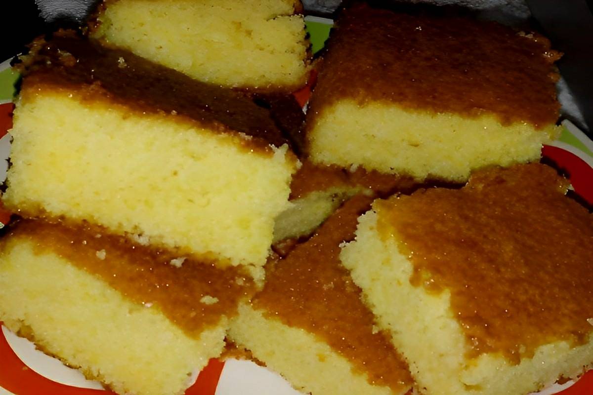 Bolo mineiro feito no liquidificador