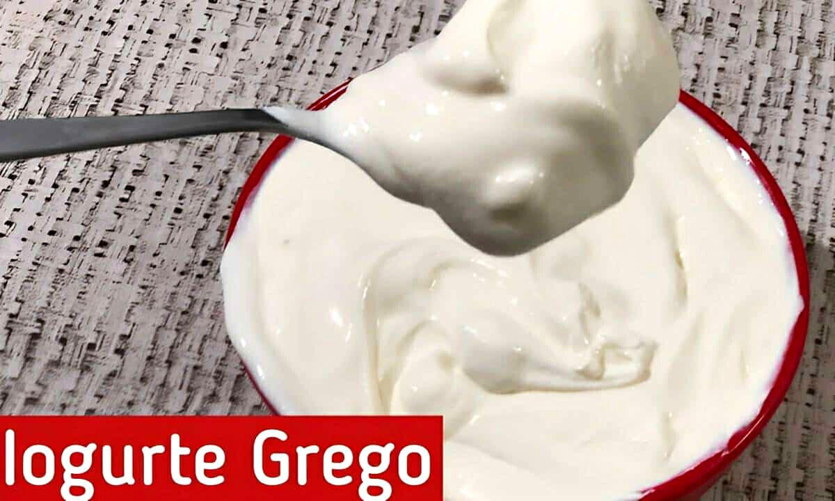 Iogurte grego caseiro