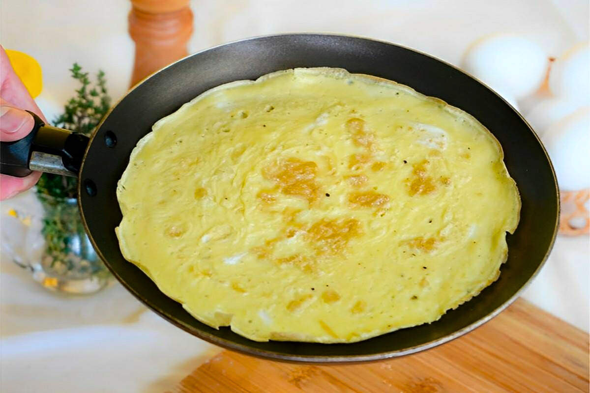 Crepioca de 2 ingredientes