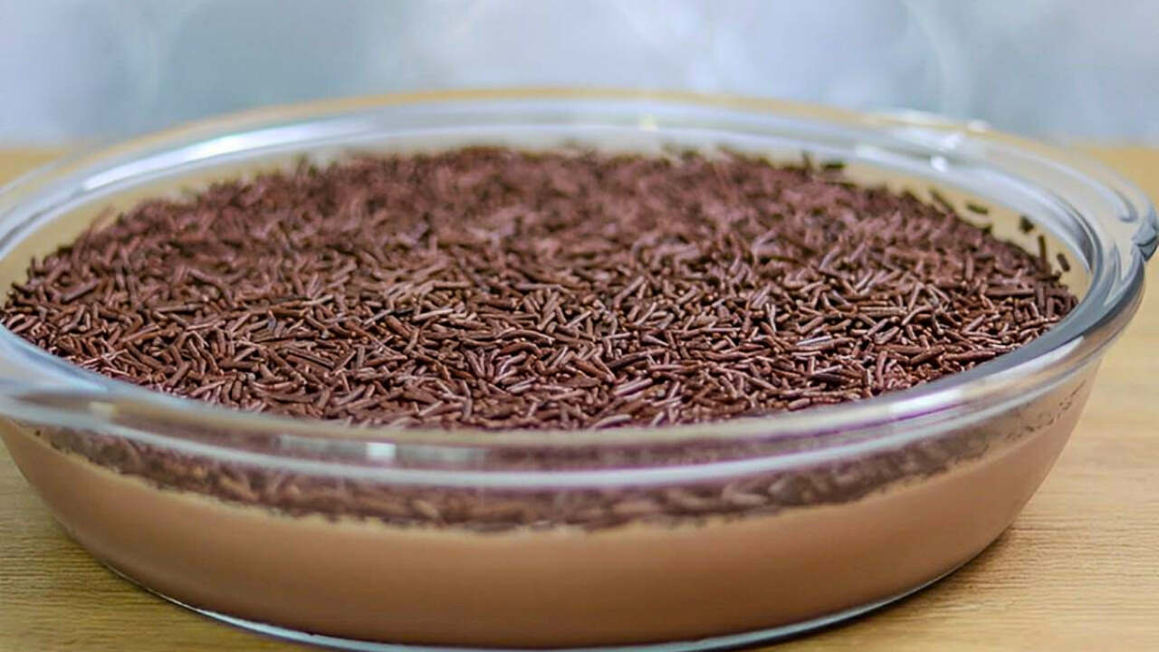 Mousse de chocolate para a Páscoa