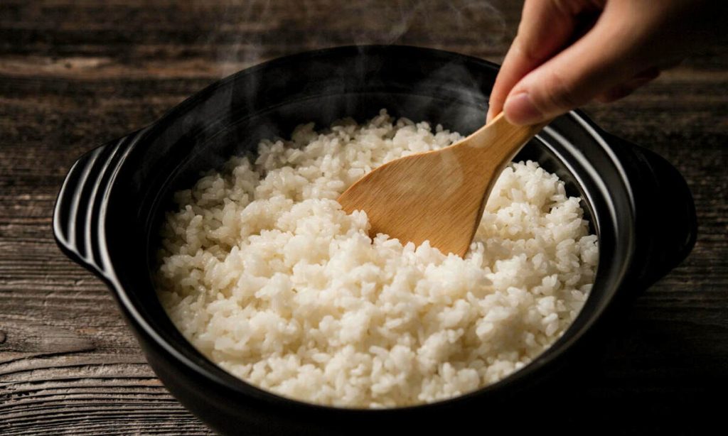 Lavar o arroz