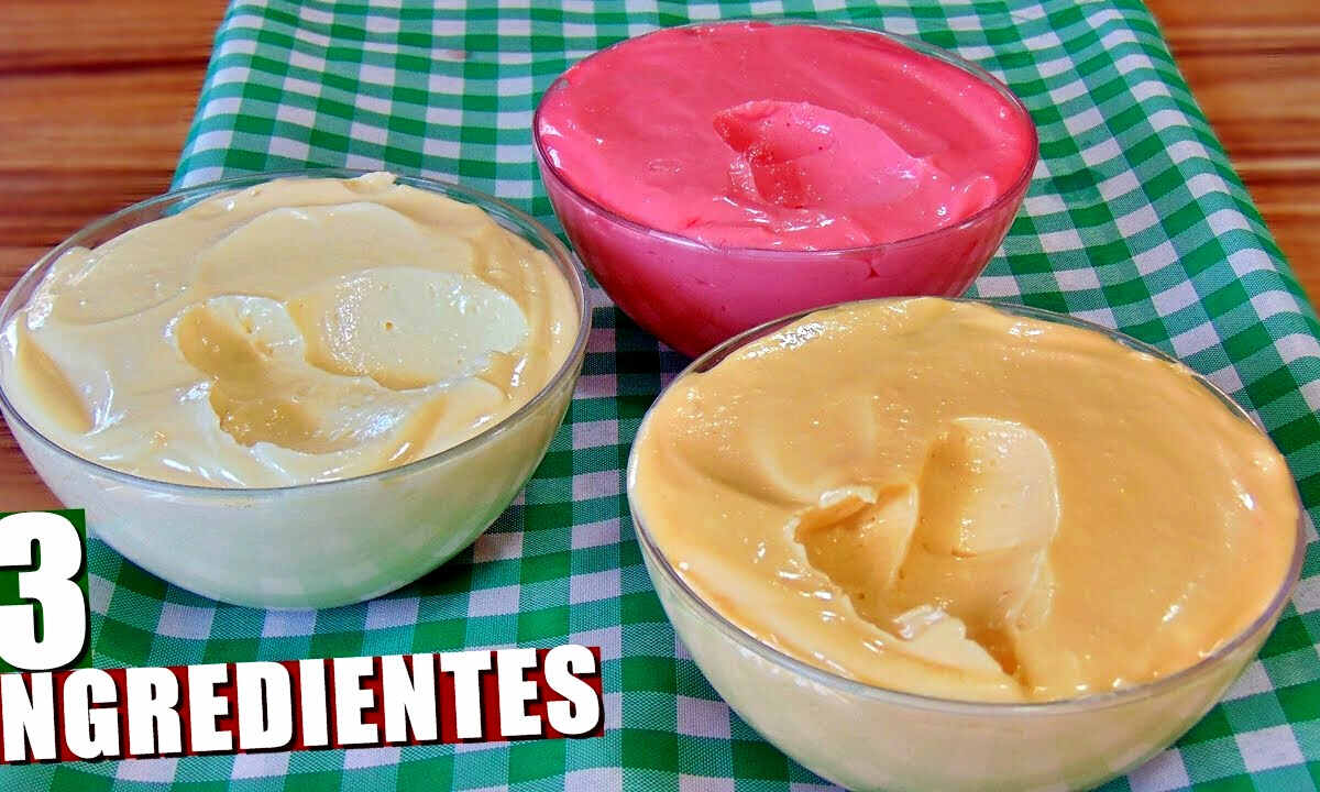 Mousse cremoso com apenas 3 ingredientes