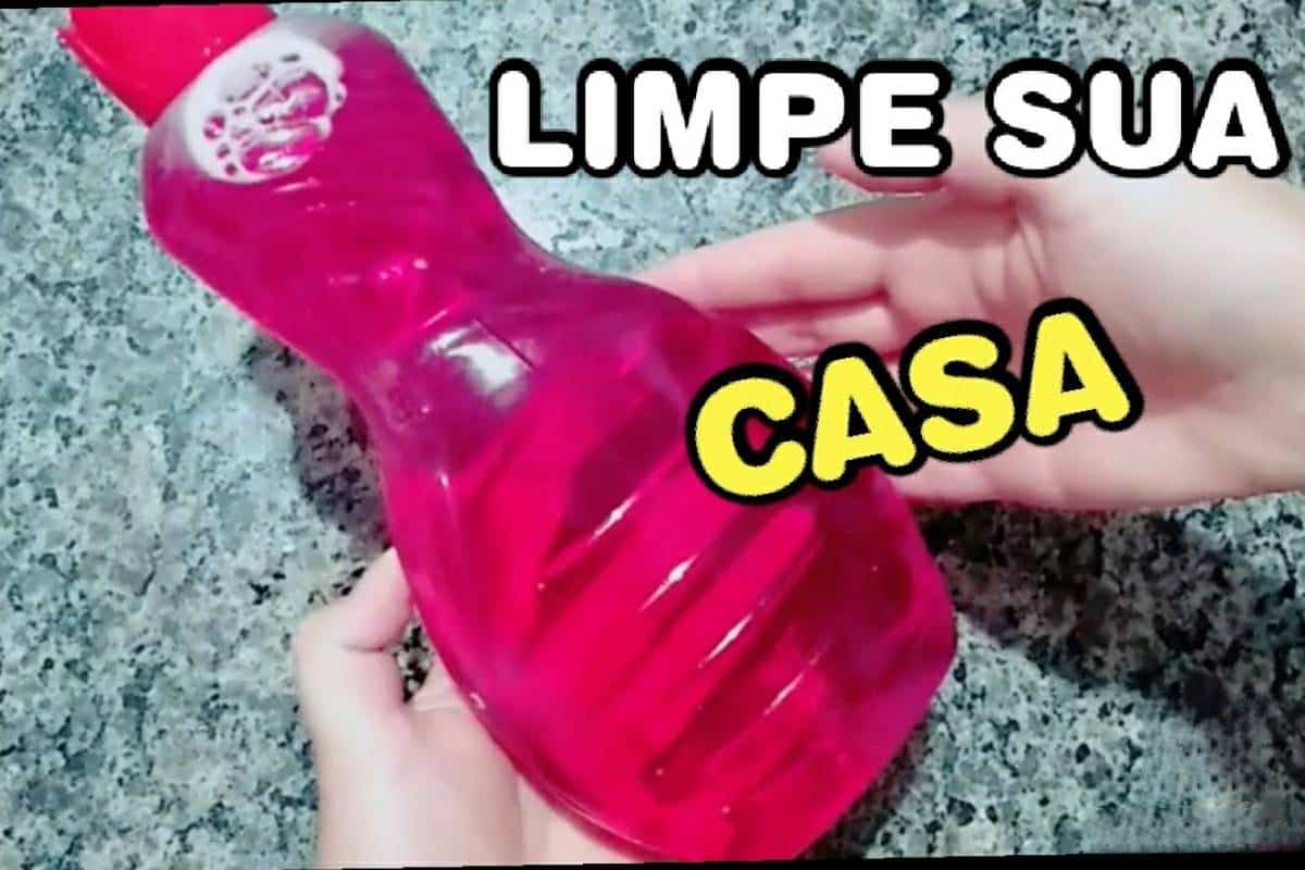 Limpador caseiro perfumado
