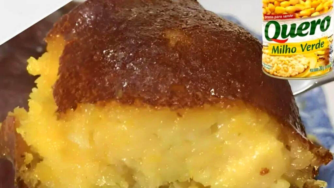Pamonha simples de liquidificador