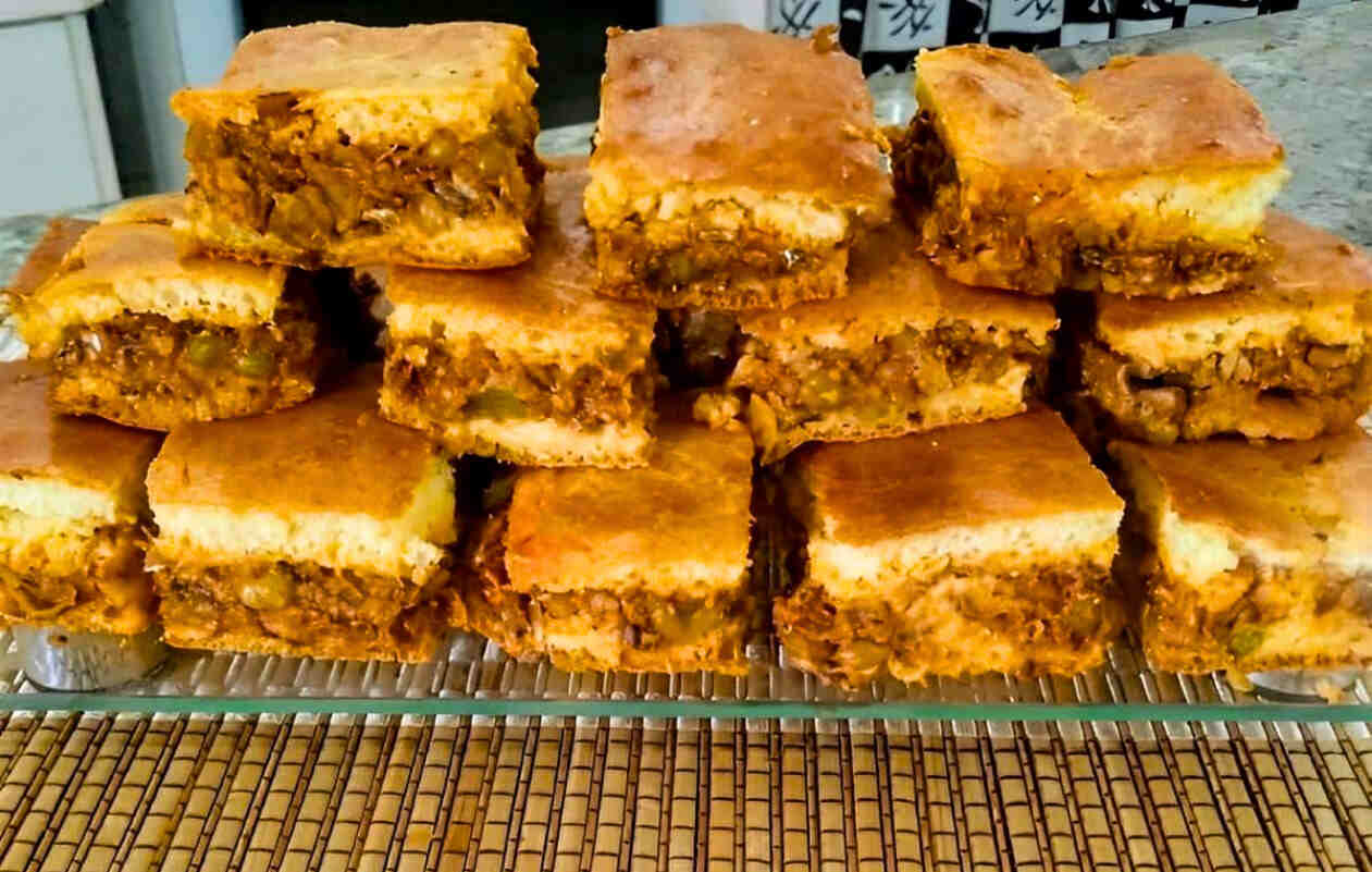 Torta de sardinha fácil no liquidificador