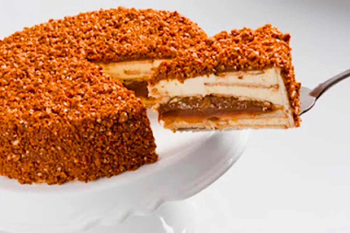 Torta doce crocante