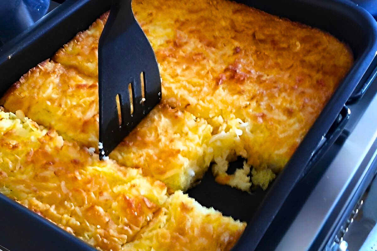 Bolo de macaxeira aipim