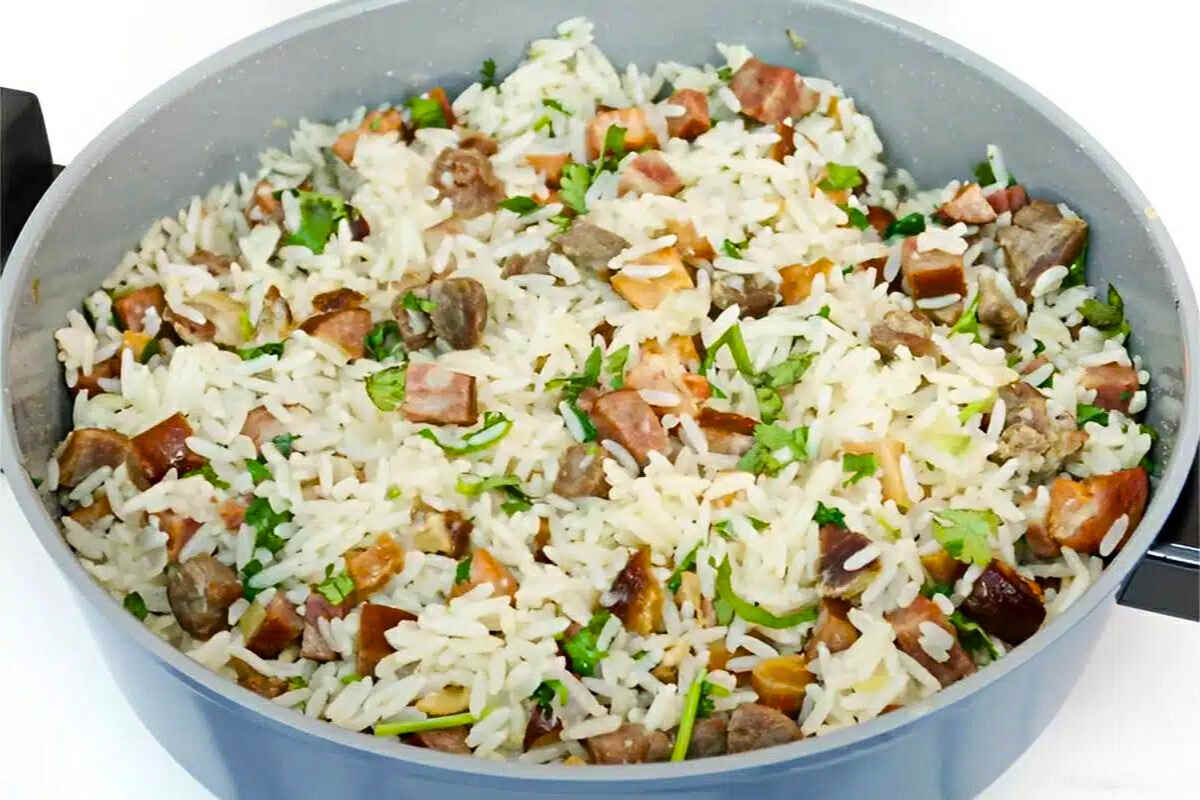 Arroz Carreteiro prático
