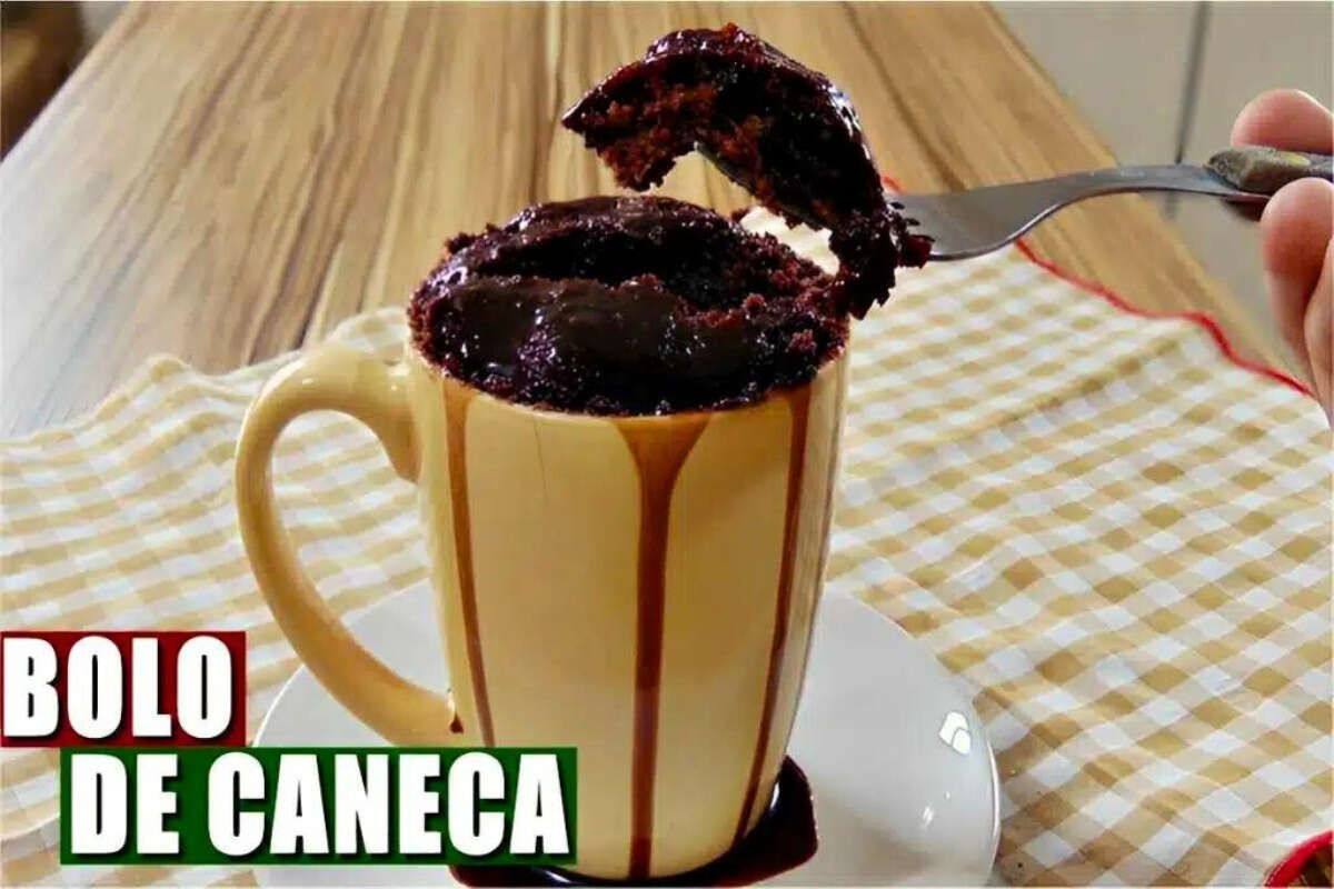 Bolo de caneca