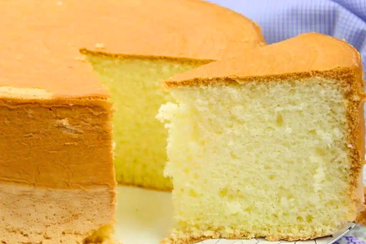 Bolo pão de ló fácil