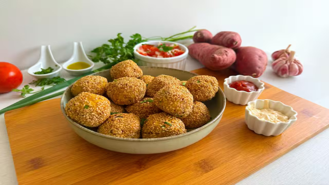 bolinhos de batata-doce