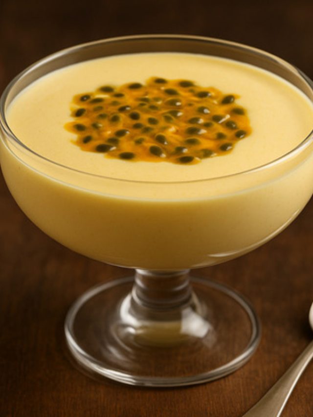 Mousse de Maracujá com 3 Ingredientes
