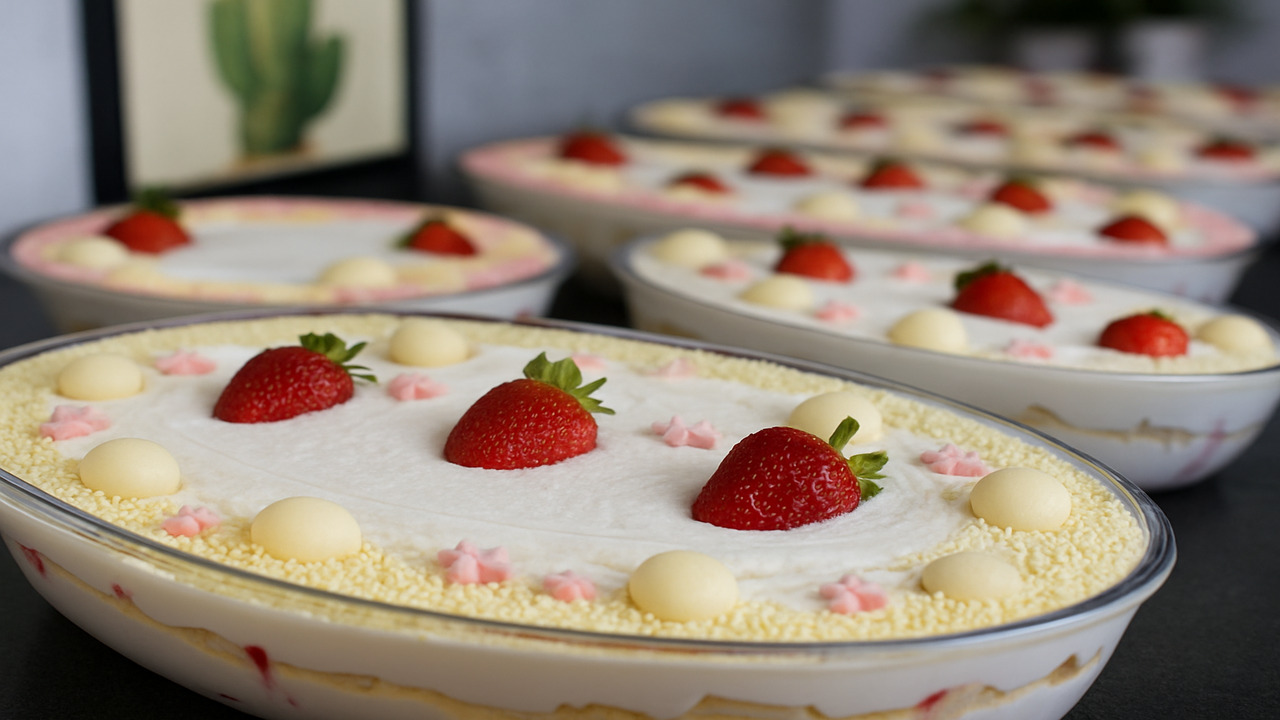 bolo gelado de travessa