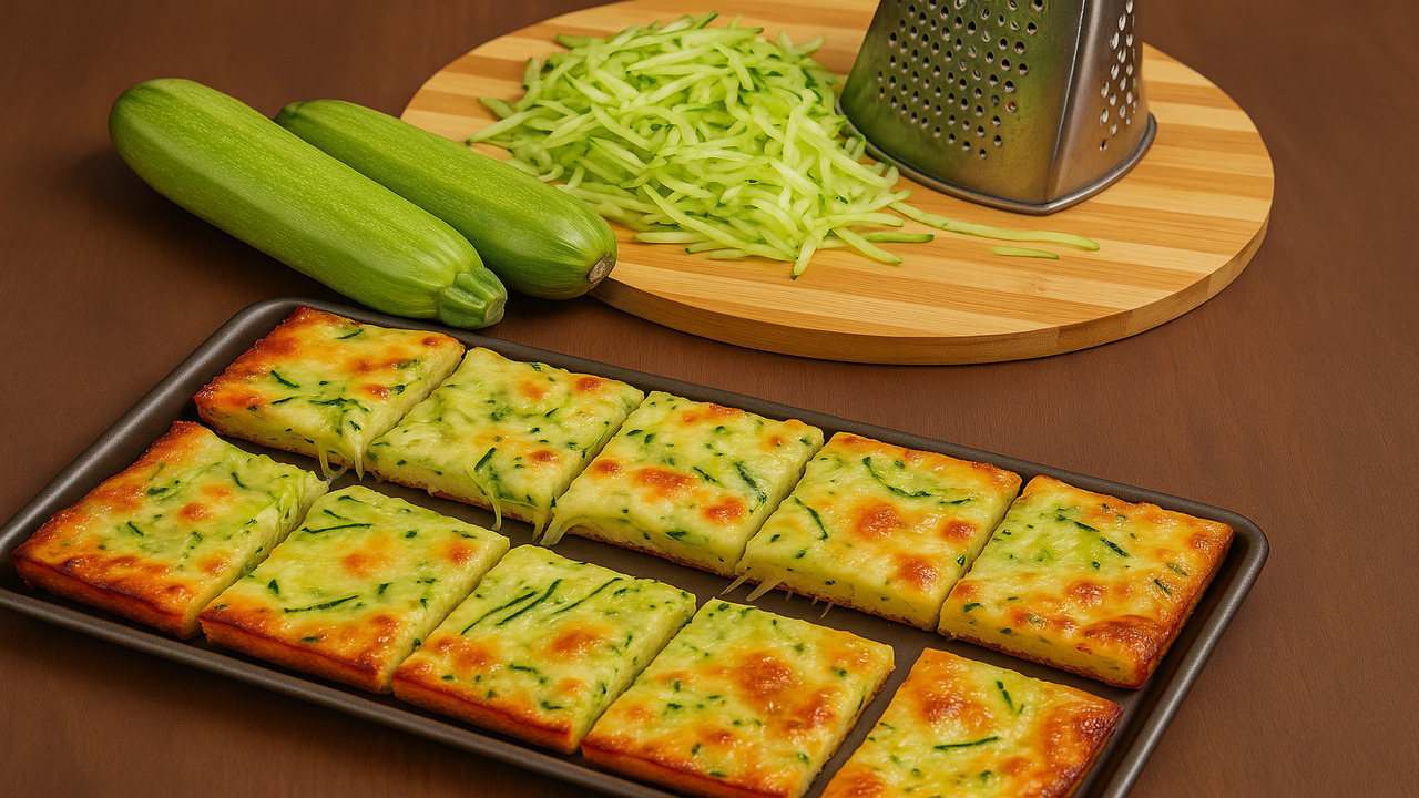Lanche fit com abobrinha e ovo