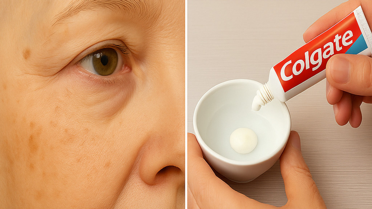 Clareie Manchas Senis Naturalmente com Colgate