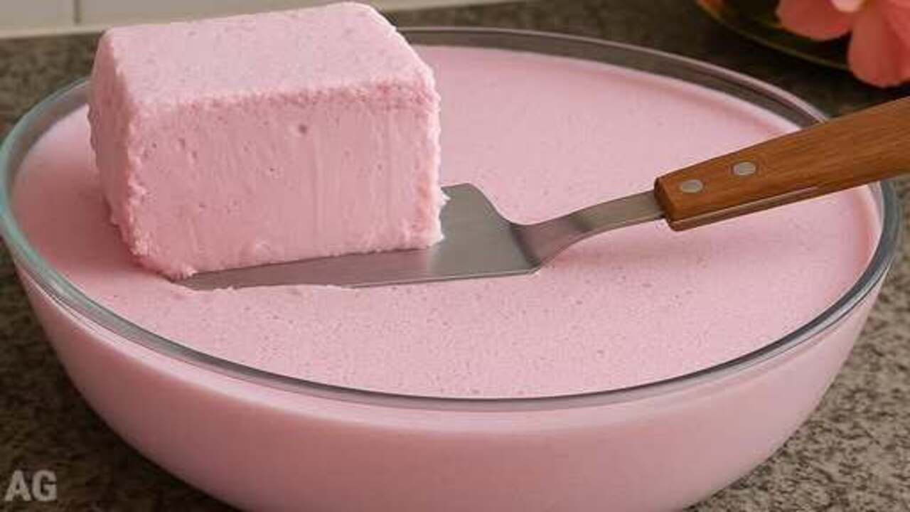 mousse de gelatina
